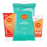Clean Tangerine Mini Discovery Set | Cream Deo Mini, Wash Mini, & Wipes!