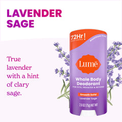 Lavender Sage | Solid Deodorant Stick Auto renew