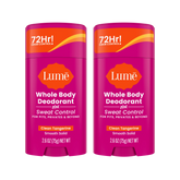 Clean Tangerine | Sweat Control Solid Deodorant 2-Pack