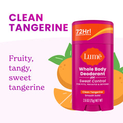 Clean Tangerine | Solid Deo Stick + Sweat Control