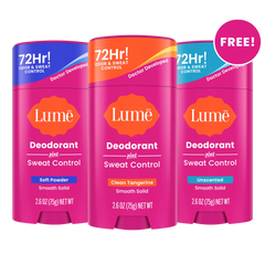 Buy 2 Sweat Control Sticks, Get 1 FREE Item