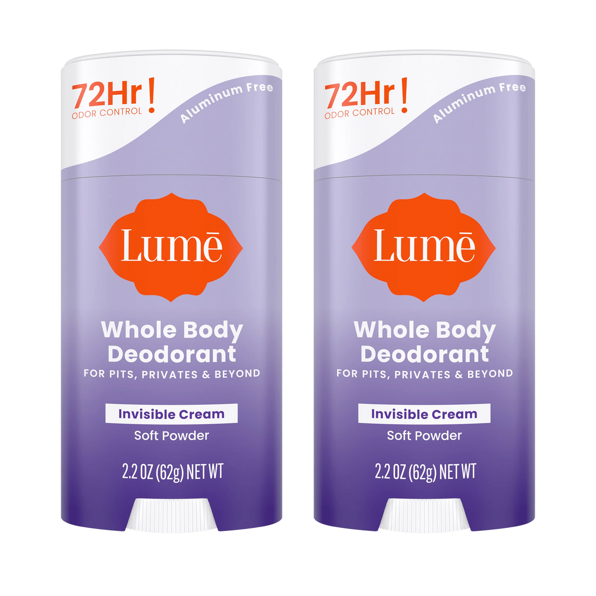Soft Powder | Cream Stick Deodorant 2-Pack