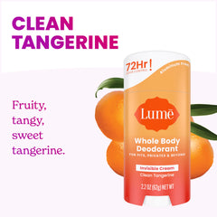Clean Tangerine | Cream Deodorant Stick Auto renew