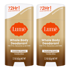 Vanilla Bliss | Cream Stick Deodorant 2-Pack