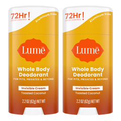 Toasted Coconut | Cream Stick Deodorant 2-Pack
