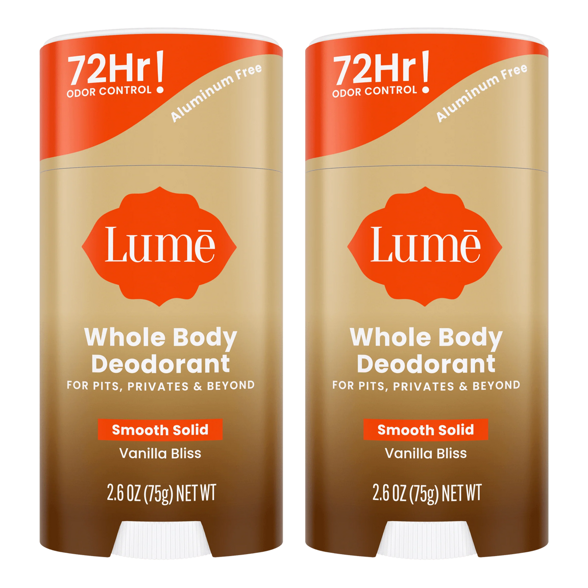 Vanilla Bliss | Solid Stick Deodorant 2-Pack